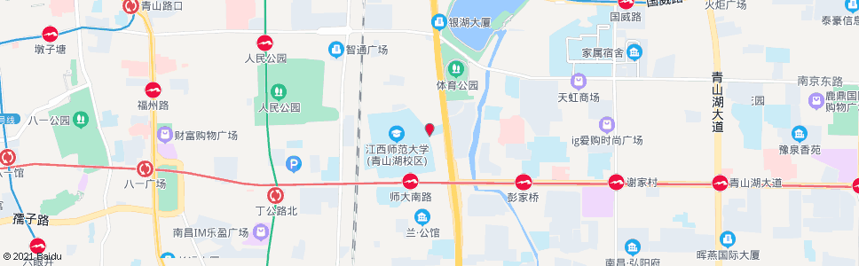 南昌北京路口(江西广播电视大学)_公交站地图_南昌公交_妙搜公交查询2024