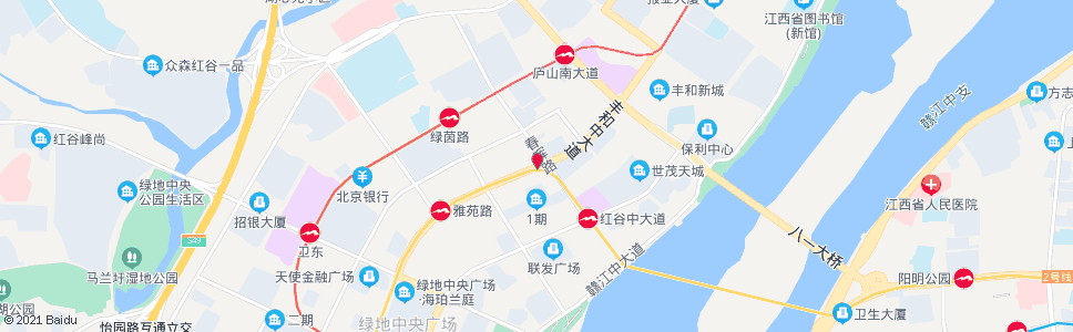 南昌春晖路口_公交站地图_南昌公交_妙搜公交查询2024