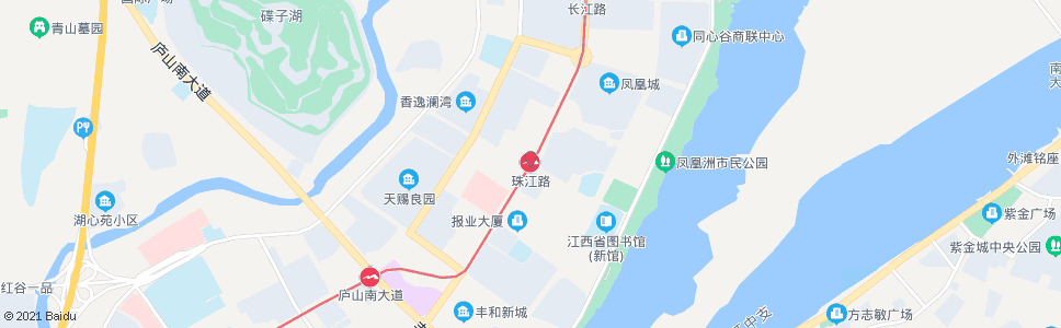 南昌珠江路站_公交站地图_南昌公交_妙搜公交查询2024