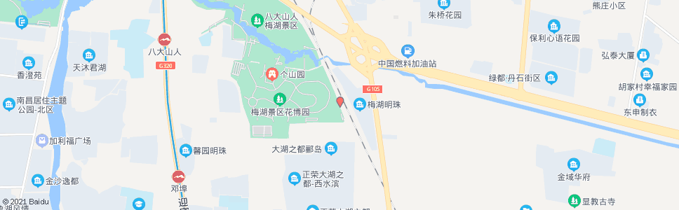 南昌青云谱南路南口_公交站地图_南昌公交_妙搜公交查询2024