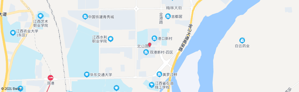 南昌港口新村_公交站地图_南昌公交_妙搜公交查询2024