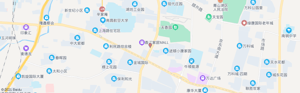 南昌嘉俊陶瓷香江店_公交站地图_南昌公交_妙搜公交查询2024