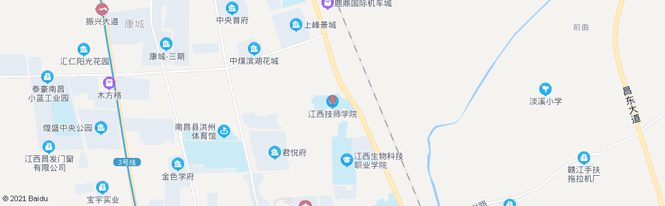 南昌江西技师学院_公交站地图_南昌公交_妙搜公交查询2024