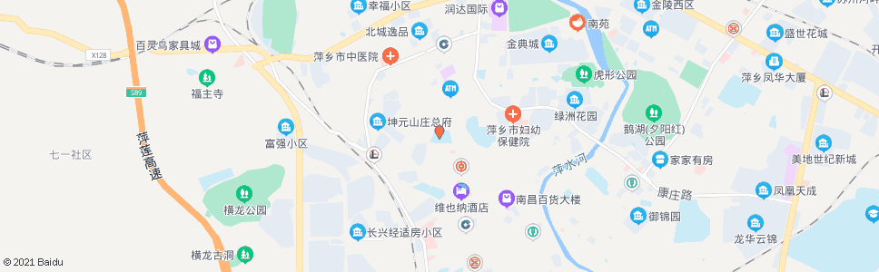 萍乡城北小学_公交站地图_萍乡公交_妙搜公交查询2024