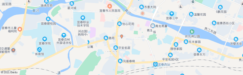 宜春阳光家居城(朝阳西路)_公交站地图_宜春公交_妙搜公交查询2024