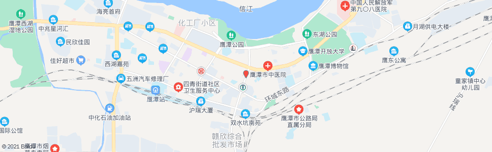 鹰潭正大南路_公交站地图_鹰潭公交_妙搜公交查询2024