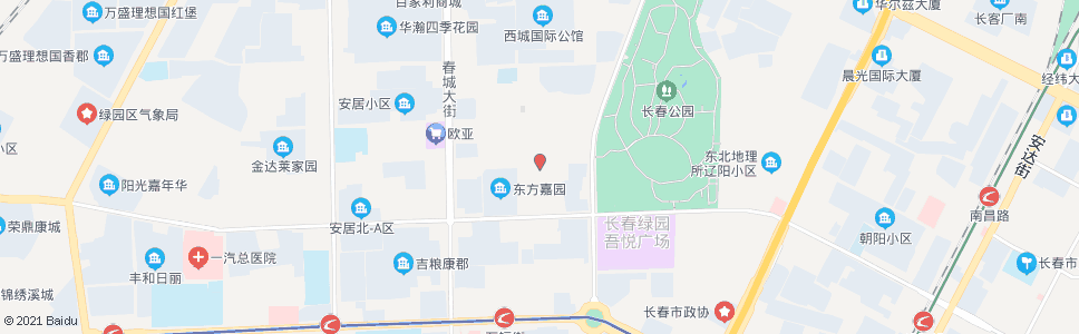 长春静安路_公交站地图_长春公交_妙搜公交查询2024