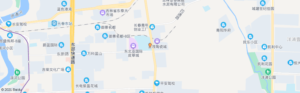 长春东环城路(东北亚文汇城)_公交站地图_长春公交_妙搜公交查询2024