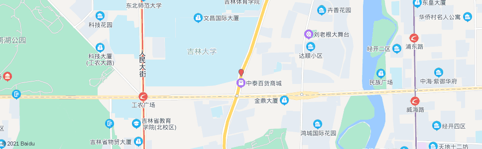 长春磐石路_公交站地图_长春公交_妙搜公交查询2025