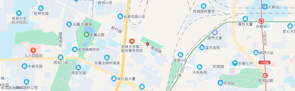 长春市八十八中学_公交站地图_长春公交_妙搜公交查询2024