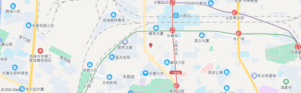 长春市心理医院_公交站地图_长春公交_妙搜公交查询2024