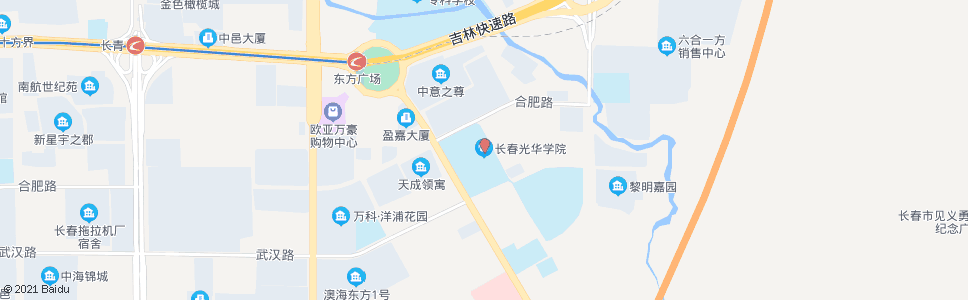 长春光华学院_公交站地图_长春公交_妙搜公交查询2024