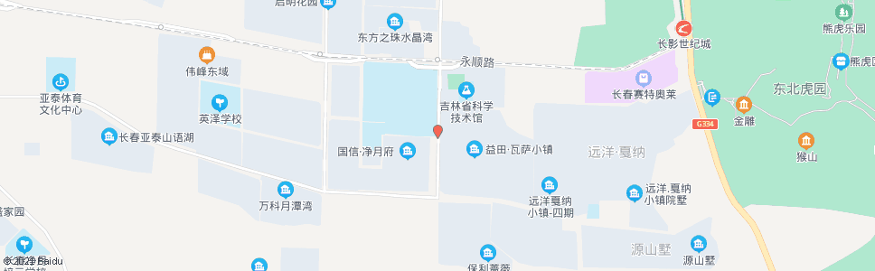 长春梧桐街_公交站地图_长春公交_妙搜公交查询2025