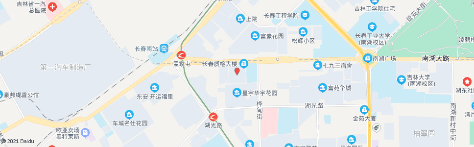 长春南湖大路(世纪家园)_公交站地图_长春公交_妙搜公交查询2024