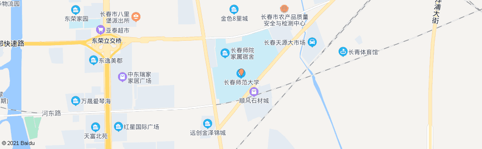 长春师范学院_公交站地图_长春公交_妙搜公交查询2024