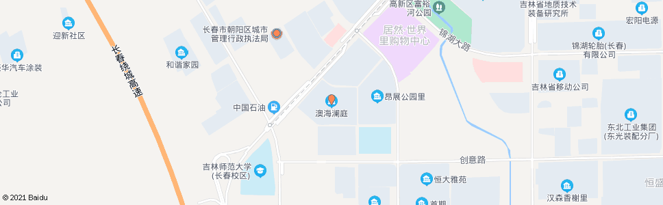 长春澳海澜庭(云顶公司)_公交站地图_长春公交_妙搜公交查询2025