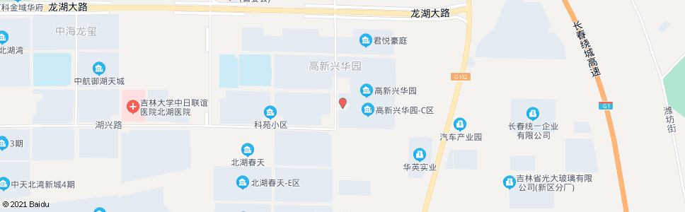 长春奋进医院_公交站地图_长春公交_妙搜公交查询2024