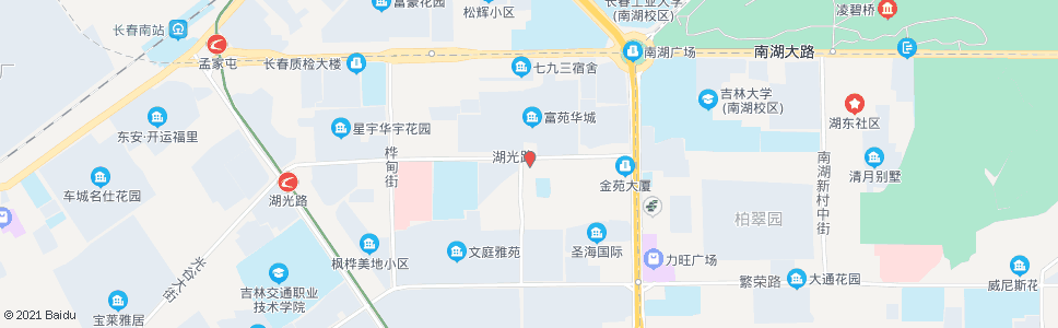 长春东光商贸城_公交站地图_长春公交_妙搜公交查询2025