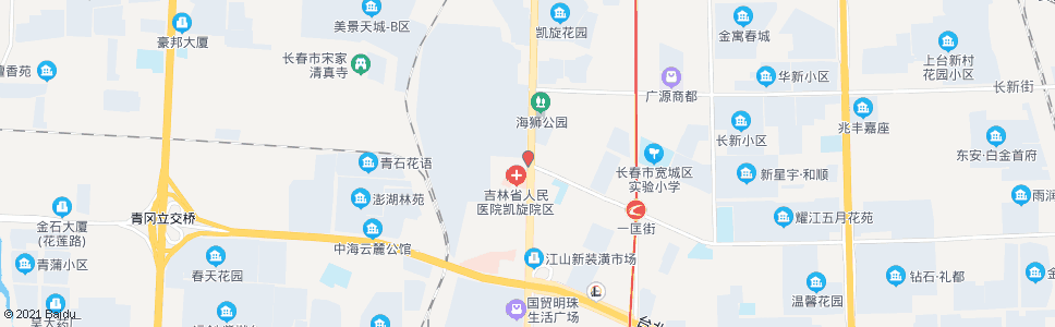 长春一匡街(凯旋路)_公交站地图_长春公交_妙搜公交查询2024