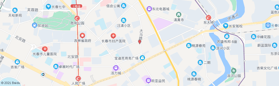 长春四马路_公交站地图_长春公交_妙搜公交查询2024