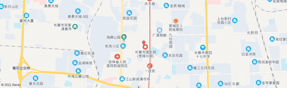 长春二道沟街_公交站地图_长春公交_妙搜公交查询2024