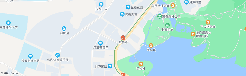 长春紫衫路_公交站地图_长春公交_妙搜公交查询2024