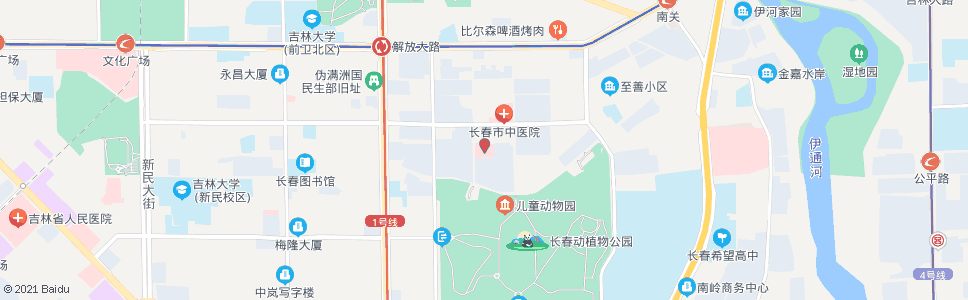 长春发电医院_公交站地图_长春公交_妙搜公交查询2024