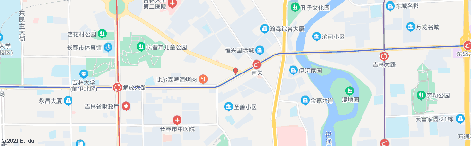 长春吉顺街(协和妇科医院)_公交站地图_长春公交_妙搜公交查询2024