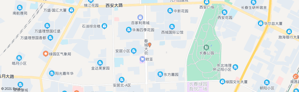 长春春城综合市场_公交站地图_长春公交_妙搜公交查询2024