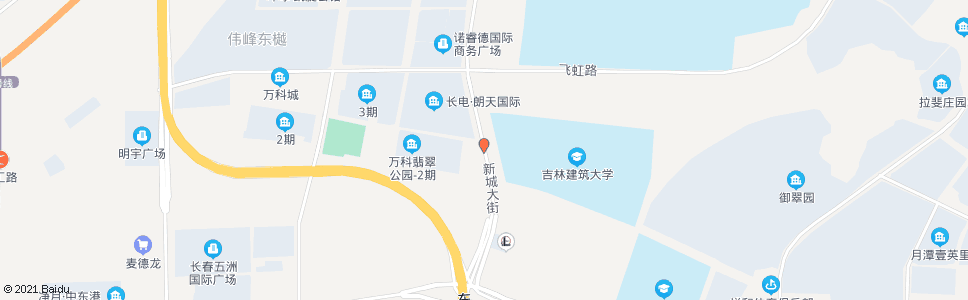 长春建工装饰学院_公交站地图_长春公交_妙搜公交查询2024