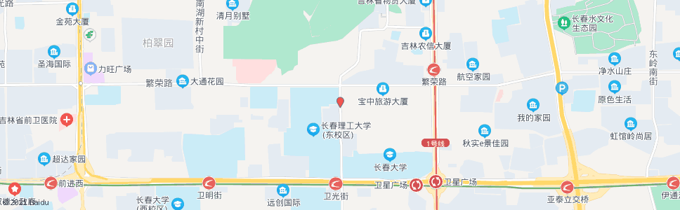 长春光机宿舍_公交站地图_长春公交_妙搜公交查询2024