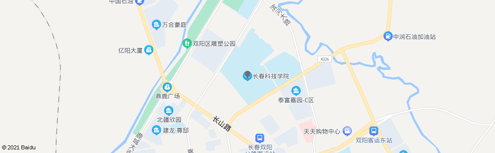 长春装甲兵学院_公交站地图_长春公交_妙搜公交查询2024