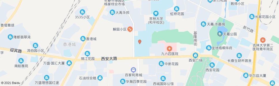 长春军需大学(吉林大学和平分院)_公交站地图_长春公交_妙搜公交查询2024