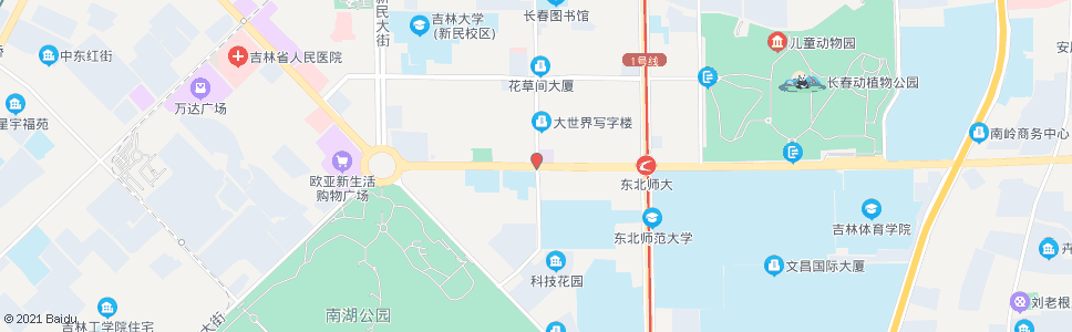 长春自由大路(同志街)_公交站地图_长春公交_妙搜公交查询2025