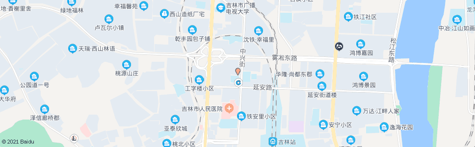 吉林中兴街小学_公交站地图_吉林公交_妙搜公交查询2024