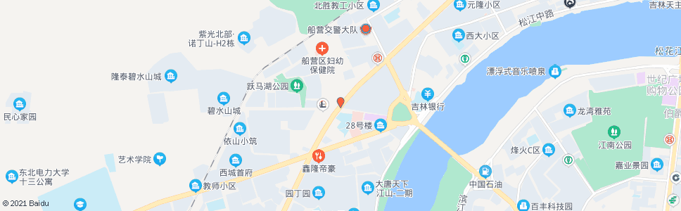 吉林西安路新华彩印厂_公交站地图_吉林公交_妙搜公交查询2024