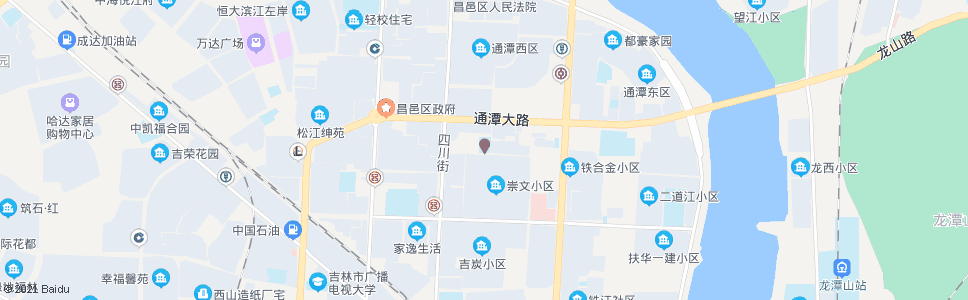 吉林通潭路小学_公交站地图_吉林公交_妙搜公交查询2024