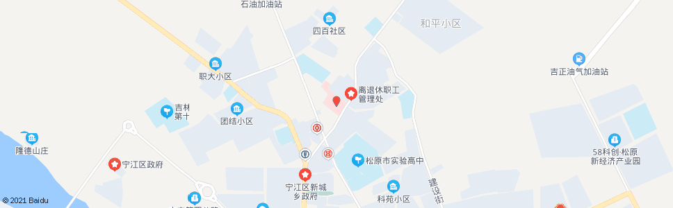 松原江北医院_公交站地图_松原公交_妙搜公交查询2024