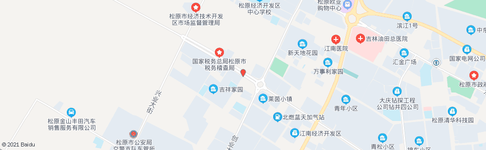 松原松源市消防_公交站地图_松原公交_妙搜公交查询2024