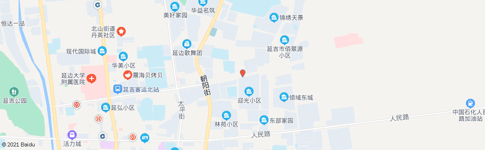 延边东山小学_公交站地图_延边公交_妙搜公交查询2024