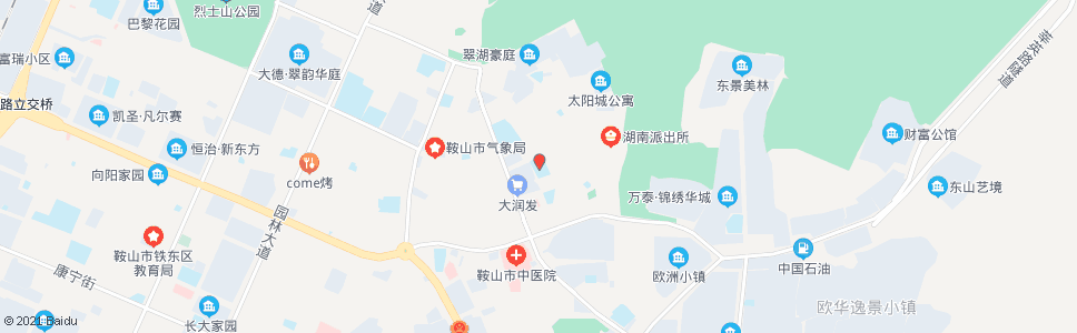 鞍山湖南小学_公交站地图_鞍山公交_妙搜公交查询2024