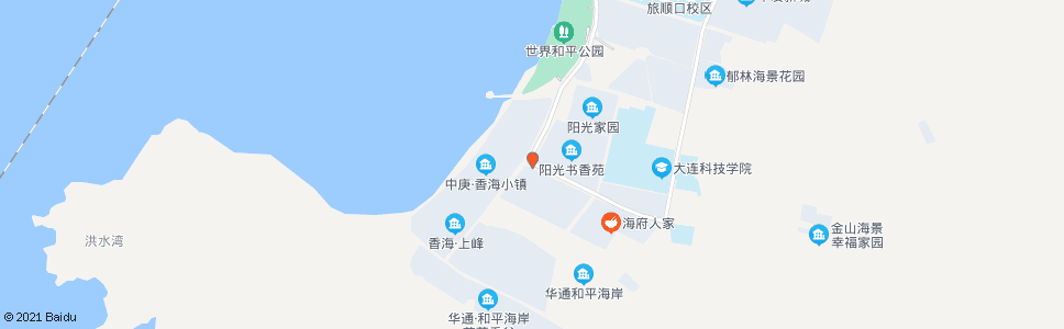 大连香海小镇_公交站地图_大连公交_妙搜公交查询2024