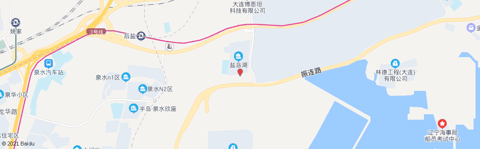 大连盐岛北园_公交站地图_大连公交_妙搜公交查询2024