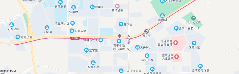 大连双D高科_公交站地图_大连公交_妙搜公交查询2024