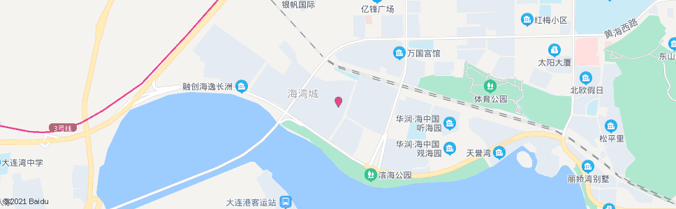 大连海湾城_公交站地图_大连公交_妙搜公交查询2024