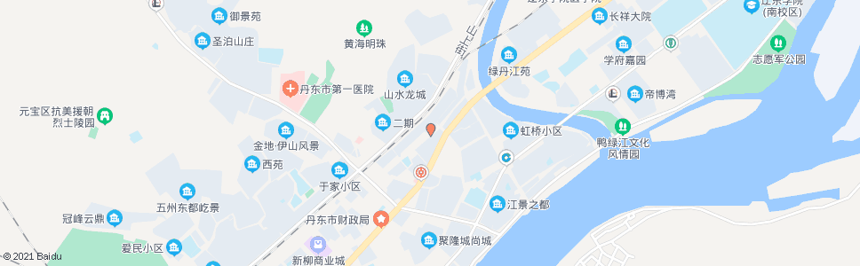 丹东朝凤街沙河镇街_公交站地图_丹东公交_妙搜公交查询2024