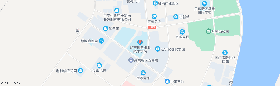 丹东机电学院_公交站地图_丹东公交_妙搜公交查询2024