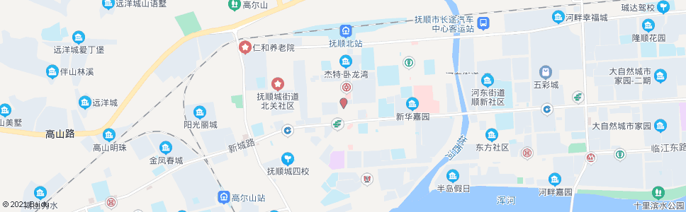 抚顺新城路_公交站地图_抚顺公交_妙搜公交查询2024