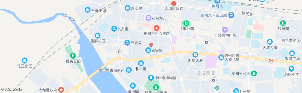 锦州保安街道_公交站地图_锦州公交_妙搜公交查询2024