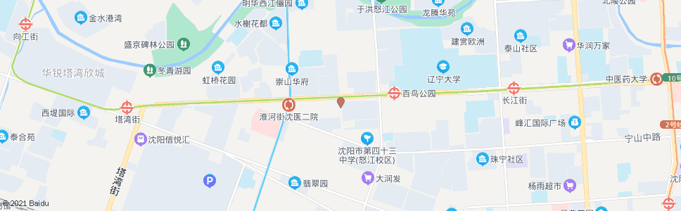 沈阳宁山路延河街_公交站地图_沈阳公交_妙搜公交查询2024